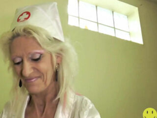 The Granny Nurse Loves Anal