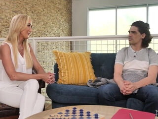 Busty Horny Stepmom Teaches Her Inexperienced Stepson How to Fuck Like a Pro