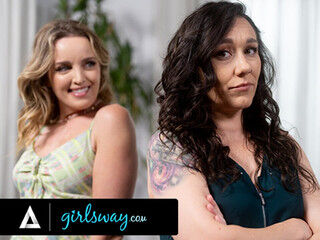 GIRLSWAY - Upset MILF Sinn Sage Misreads Gorgeous Neighbor Charlie Forde&#039;s Flirt Attempts