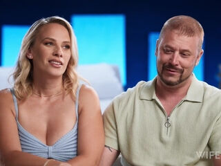 Sexy milf slut gets railed in her tight pussy while her cuck husband is watching them having a wild naughty fun