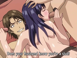 2D Hentai - Poor hubby finds out his hotwife is a pornstar!