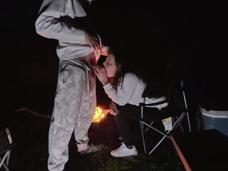 Doing barbecue on a Sunday evening and fucking a whore wife