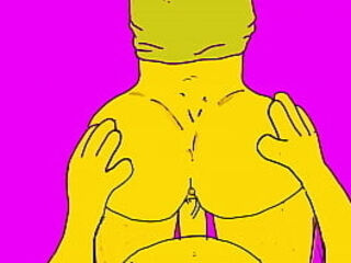 Hentai de los simpson