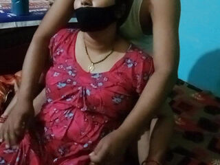 Indian housewife having romance with her lover.