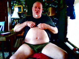 Bear Jerks in Yellow Socks and Yellow Jock!