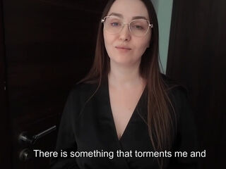 Shamless cougar brags about her new rack to stepson and gets humped