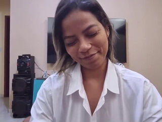 My Curvy Busty Plump-assed Brazilian Wife Didn't Let Me Watch TV 'cause She Needed My Dick Badly
