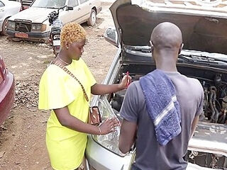 The Mechanic Makes Me Squirt His Cock Deep In My Ass While Troubleshooting My Vehicle At The Garage With His Long Cock 14 Min