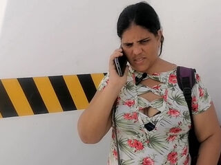 Stepson And Stepmom Walk Into Hotel Room And Get Her Tight Pussy Fucked Hard