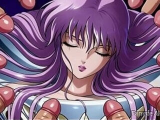 Saint Seiya: Athena vs 12 Gold Saints Gangbang, blowjob, ASMR,3P,