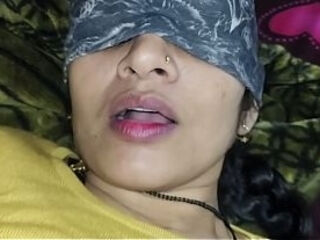 Newly married bride has sex with her husband , close up of hard fucking in missionary position