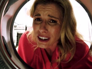 Fucking my Step Mom in the Ass while she is Stuck in the Dryer - Cory Chase